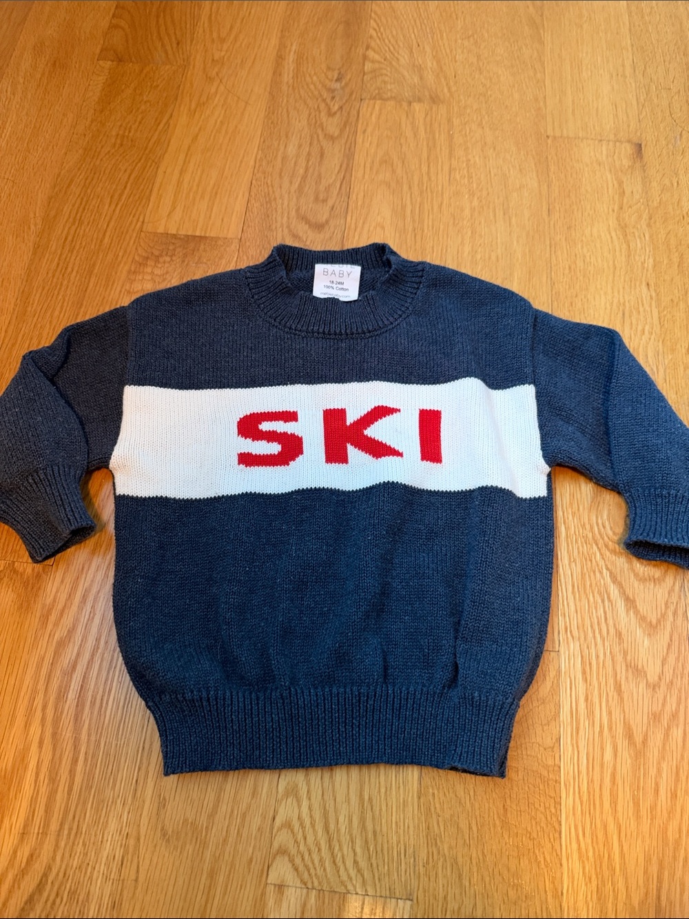 Crewneck Ski Knit Sweater